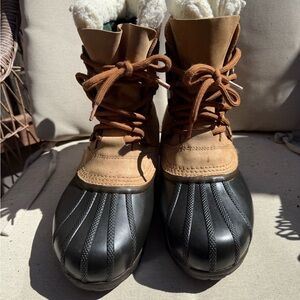 Sorel Natural Rubber winter boots- heavy duty & warm